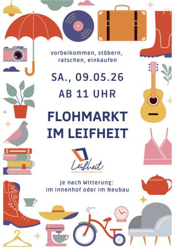 Flohmarkt im LEIFHEIT am Sa., 09.05.2026 